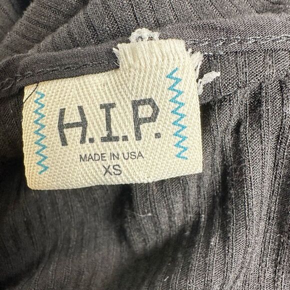 EUC H.I.P. Women’s Black Open Front Long Sleeve Lightweight Cardigan - Size XS - Picture 3 of 5